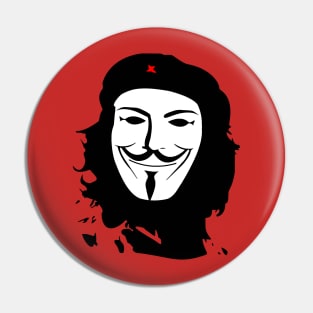 Anonymous guevara Pin