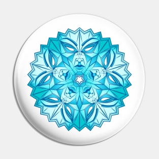 Ice Queen Snowflake Pin