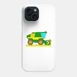 Combine Harvester Phone Case