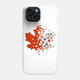 digital leaf Phone Case