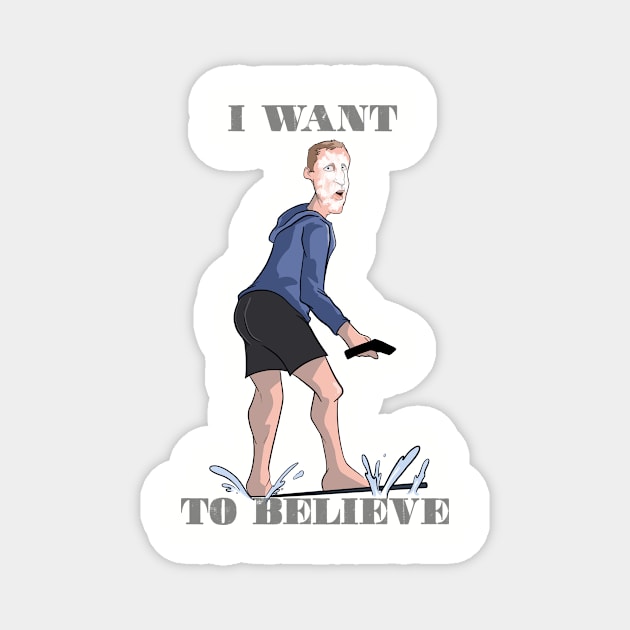 I Want to Believe Magnet by ArtOfJHammond