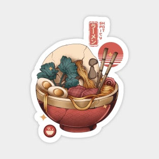 Spicy Hot Ramen Skull Magnet