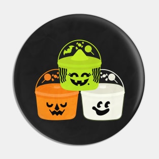 Boo Buckets Pin