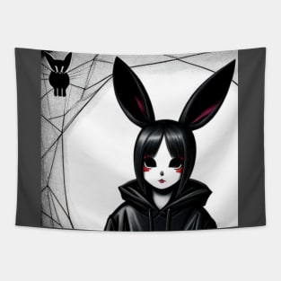 Bunny anime girl Tapestry