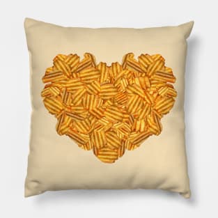 I love potato chips Pillow