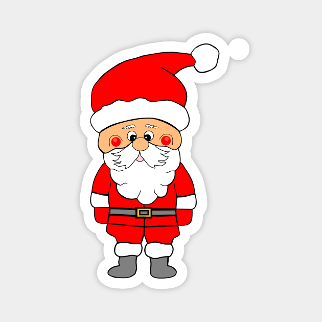 SANTA Suit Magnet by SartorisArt1