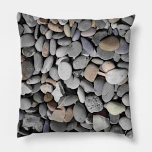 Beach pebbles Pillow