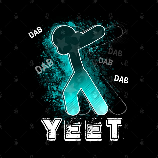 Yeet Dab - Dabbing Trendy Dance Emote Meme - Autumn Fall Kids Teens  - StickmanYeet Dab - Dabbing Trendy Dance Emote Meme - Autumn Fall Kids Teens  - Stickman by MaystarUniverse