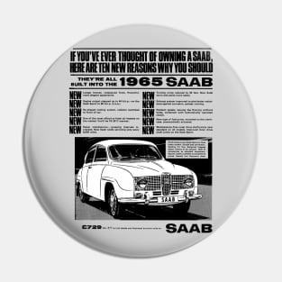 1965 SAAB - advert Pin