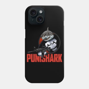 Punishark - red Phone Case