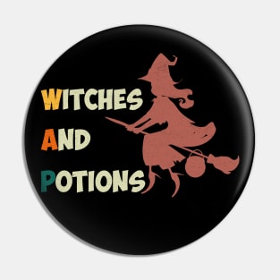 Witches and Potions Pin