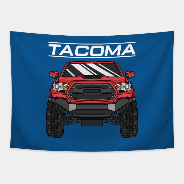 Toyota Tacoma 4x4 Off-Road Truck Tapestry by Guyvit