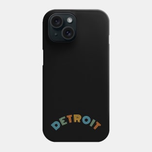 Detroit Color Phone Case