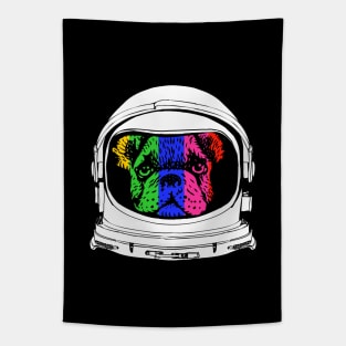 Astronaut Frenchie Tapestry