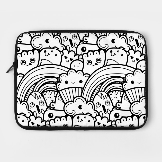 art laptop case