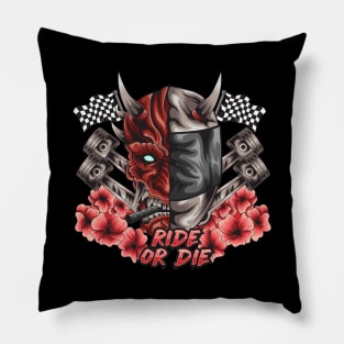 Skull Rider Pillow