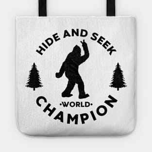 Bigfoot Hide & Seek World Champion Tote