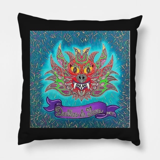 Diablos de Yare Pillow by DoritaArtes