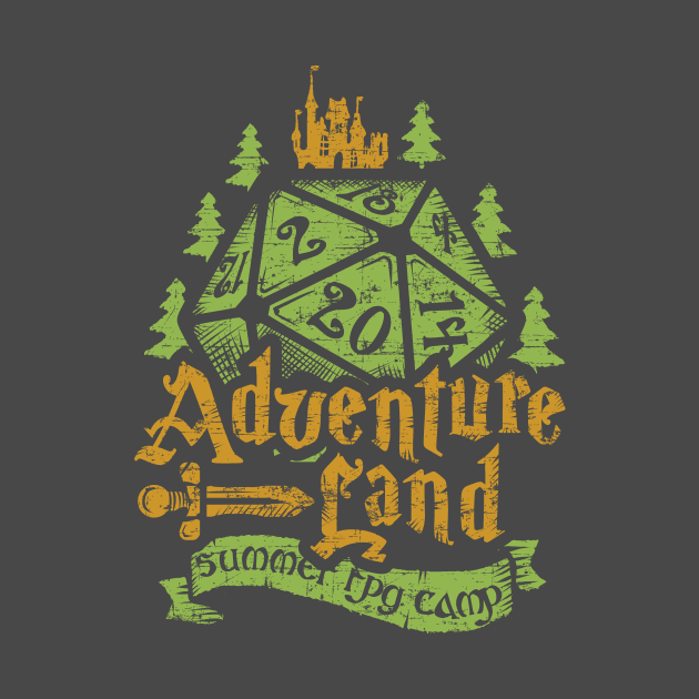 Adventureland Summer RPG camp by artlahdesigns