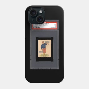 1909 German Baseball Stamps - CHRISTY MATHEWSON Phone Case