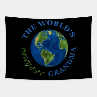 The World's Okayest Grandma Tapestry