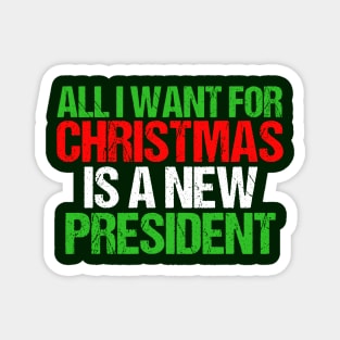 Funny Impeach Trump for Christmas Magnet