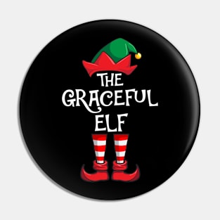 Graceful Elf Matching Family Christmas Pin