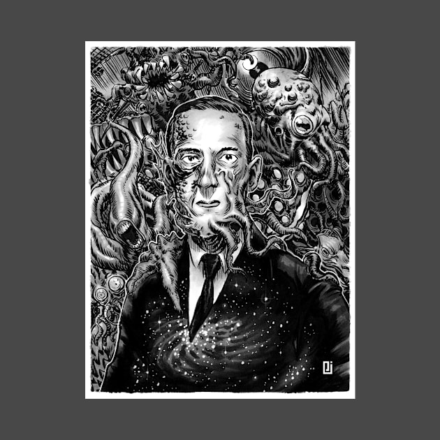 HP Lovecraft, Titan of Terror by ThingamaPeej