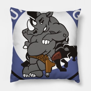 F/A18 Rhino - VFA143 - Pukin' Dogs Pillow