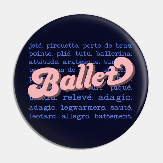 Ballet Dance Pin by HappyPeeps