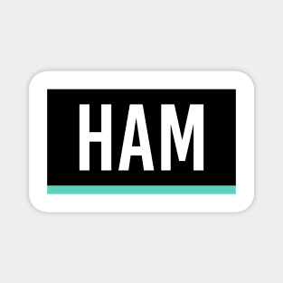 Lewis Hamilton Driver Tag Magnet