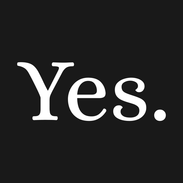 Yes by Des