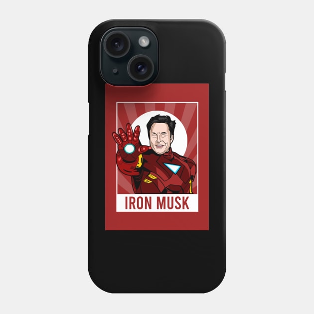 Iron Musk - Elon Musk as IronMan Phone Case by PoshFitness