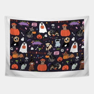 Funny Halloween Boo Gift Tapestry