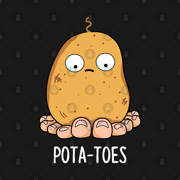 Potatoes Cute Potato With Toes Pun by punnybone