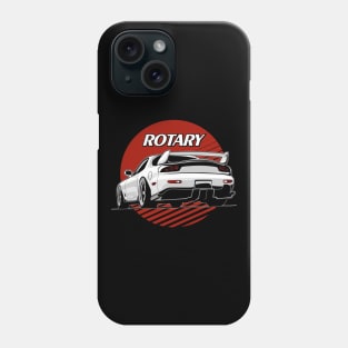 Mazda RX7 White Phone Case