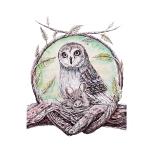 Owl Caregiver T-Shirt