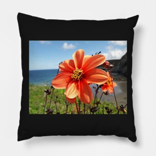 Seaside Flower Pillow