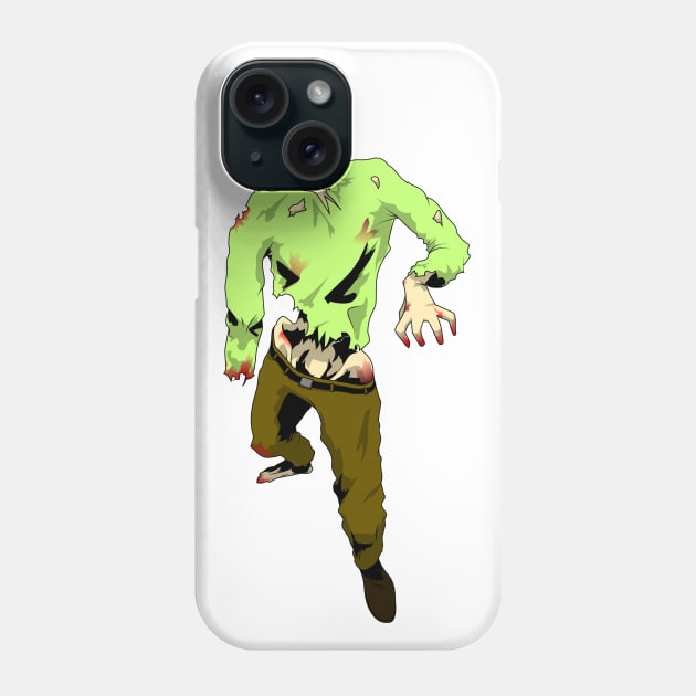 Zombie Phone Case by Sticker Steve