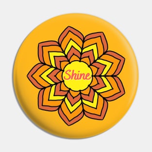 Shine Mandala Pin