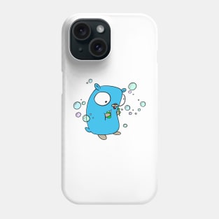 Bubble gopher Phone Case