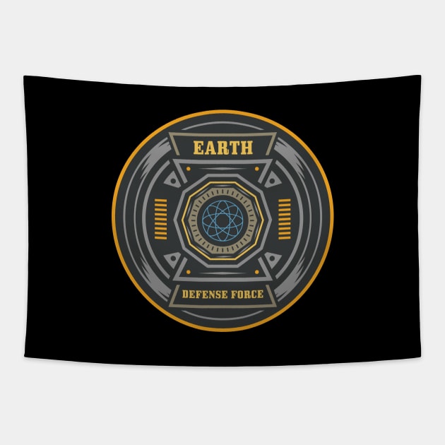 Earth Defense Force Tapestry by Jenex