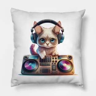 DJ Kitty Pillow