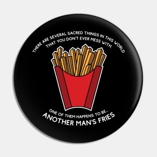 Sacred Fries Pin