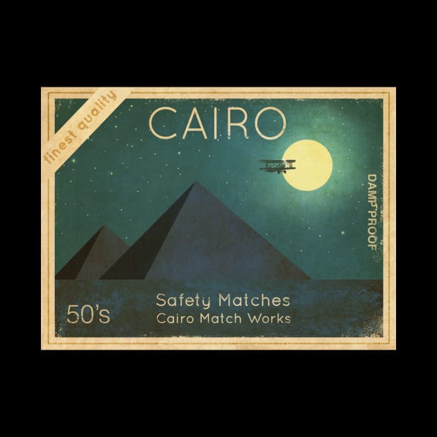 Cairo Safety Matches by Terry Fan