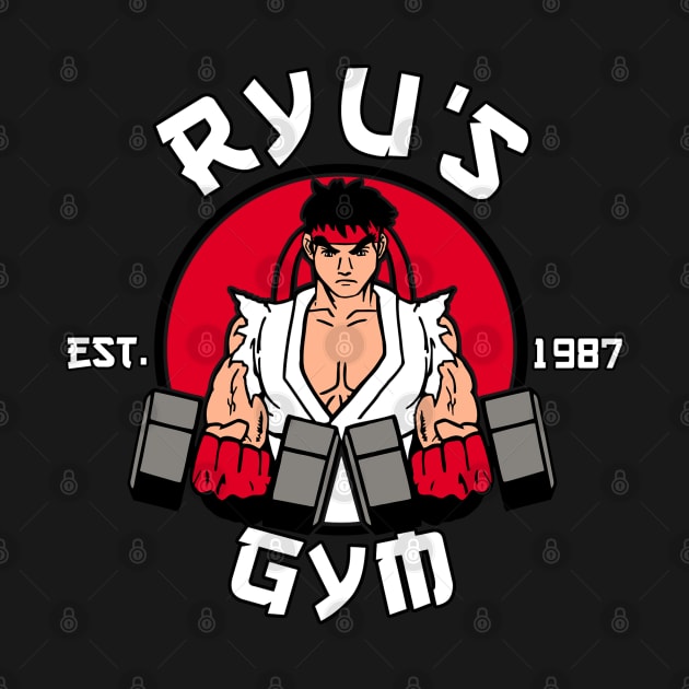 Ryu's Gym by carloj1956