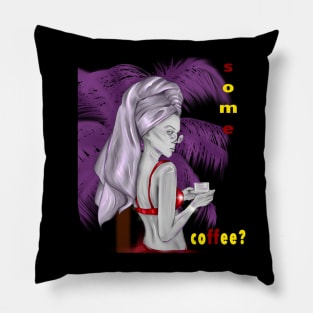 Coffee time Pillow