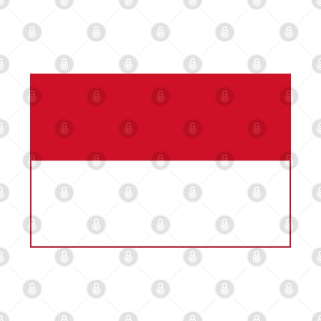 Flag of Indonesia by COUNTRY FLAGS