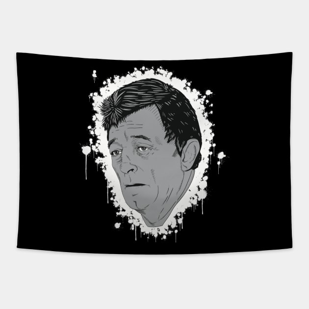 Lonely Eddie Coyle Tapestry by @johnnehill