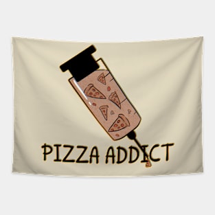 pizza addict Tapestry